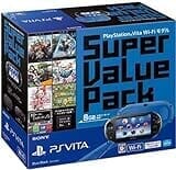 PlayStation Vita Super Value Pack Wi-Fiモデル ブルー/ブラック【メーカー生産終了】