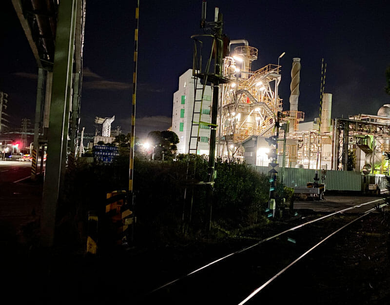 川崎の工場夜景