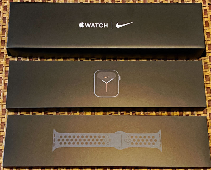 Apple Watch Series6 Nike 梱包箱