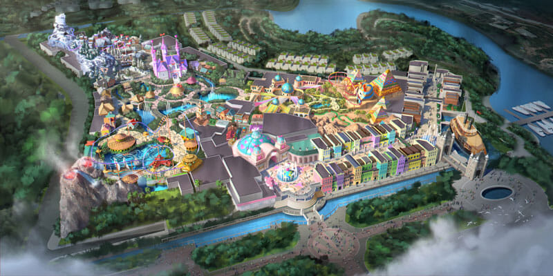 Sanya Hello Kitty Theme Park Resort 全体像