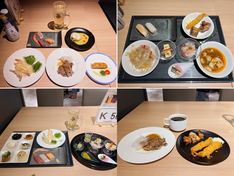 長崎ホテル清風 夕食 実例サンプル1