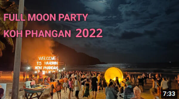 Full Moon Party Koh Phangan 16/04/2022