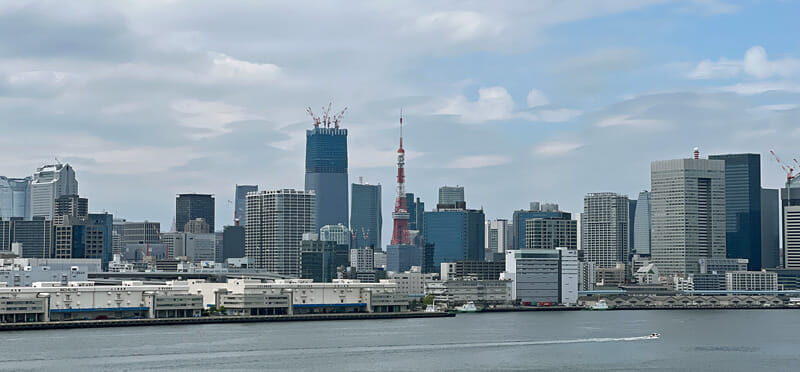 レインボープロムナード ノースルート 東京タワーの眺望