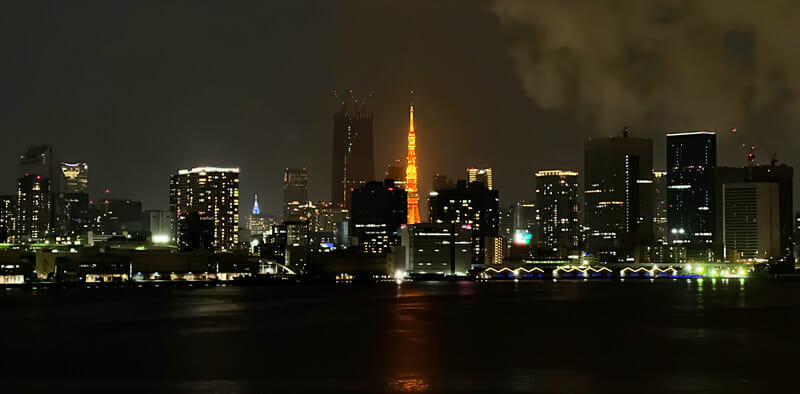レインボープロムナード ノースルート　東京タワー夜景