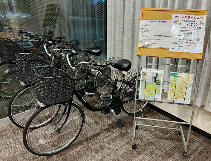 利尻富士観光ホテル レンタサイクル