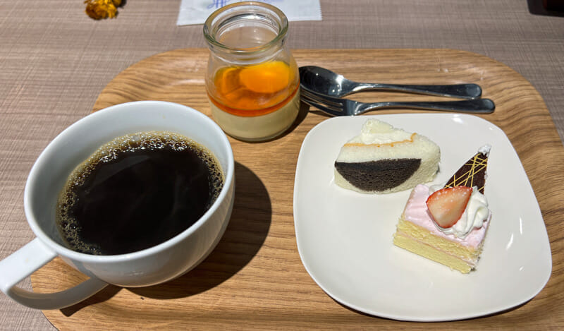 センチュリーマリーナ函館 朝食 食後のデザート