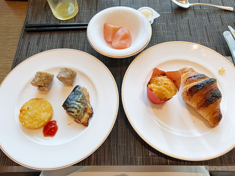 The Okura Tokyo 朝食 オーキッド 実際に食べたメニュー2