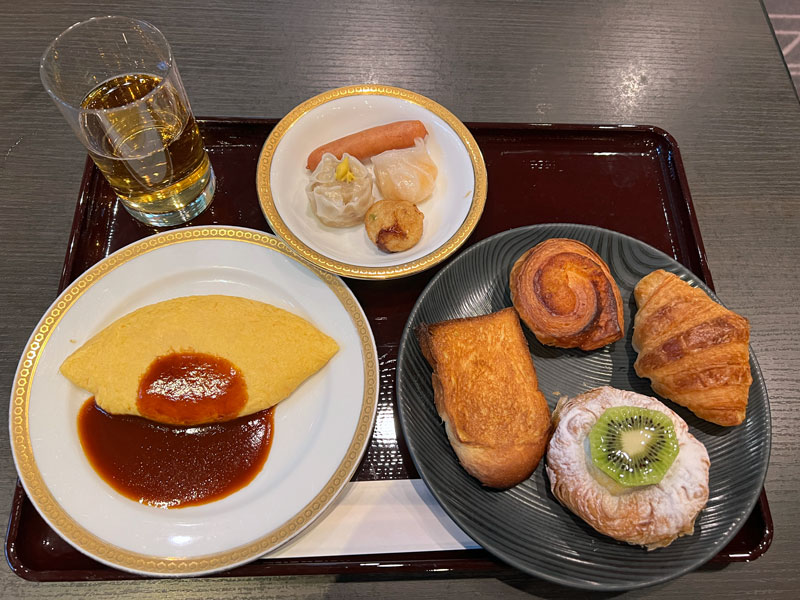 リーガロイヤルホテル大阪　リモネ　実際に食べた朝食1