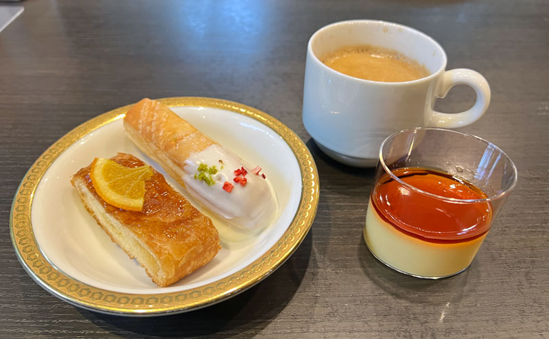 リーガロイヤルホテル大阪　リモネ　実際に食べたデザート1