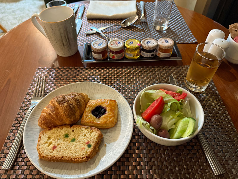 ラムセス・ヒルトン ラウンジ 30階 朝食