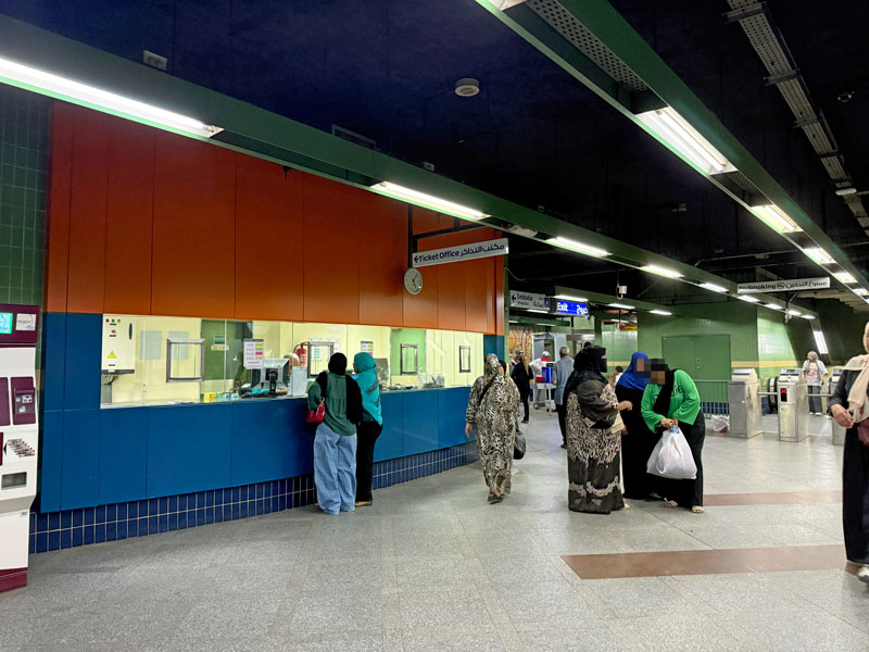 カイロ Bab El Shaariya駅 チケット売り場