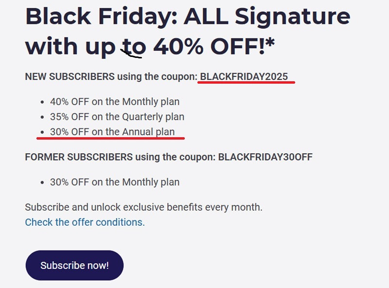 ACCOR「ALL Signature」 ブラックフライデー 2025年11月