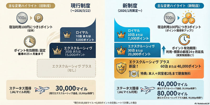 One Harmony プログラム改定 変化点