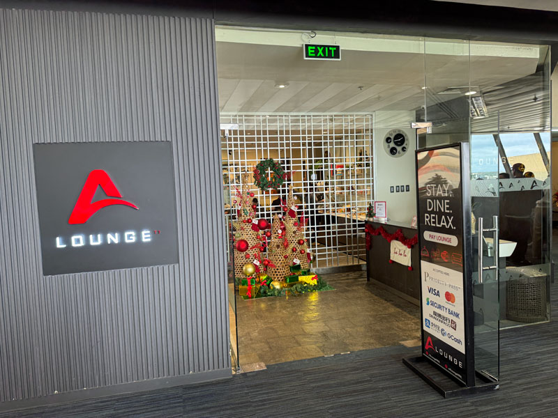 マニラ空港 A Lounge