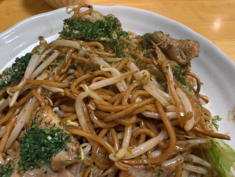 大分 大納言 焼きそば 拡大