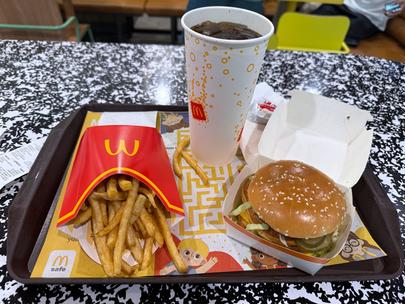 マクドナルド ビックマックセット