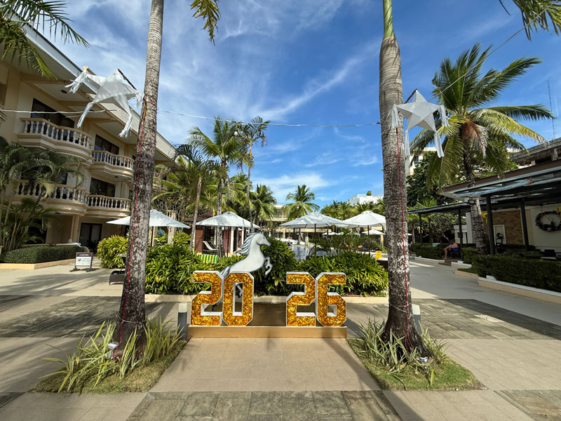 ヘナン ガーデン リゾート 中庭ガーデン