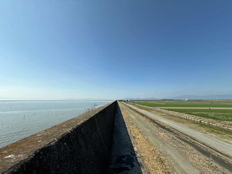 有明海沿いを歩く 佐賀