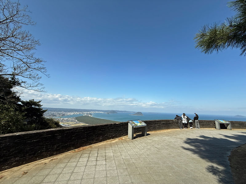 佐賀 鏡山 ひれふり展望台