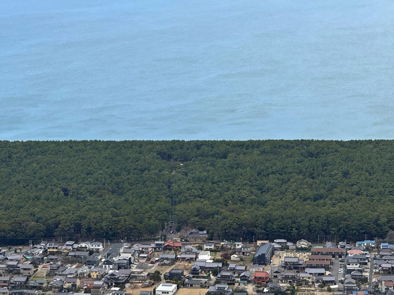 佐賀 鏡山展望台 虹の松原 拡大