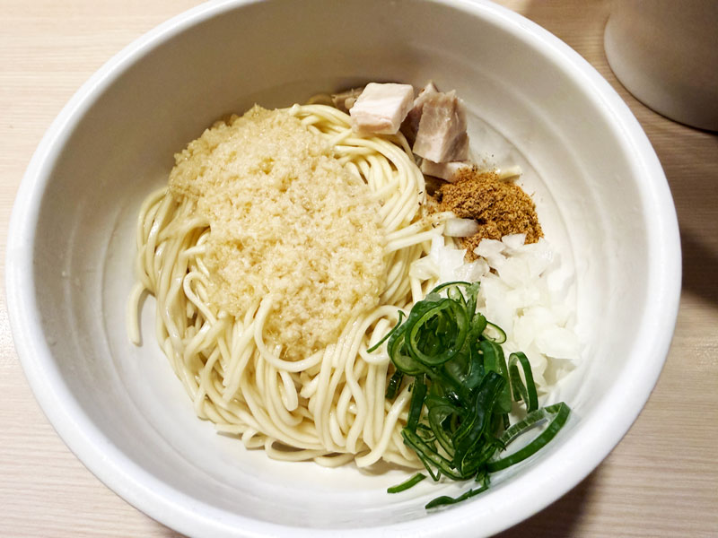 中華そばカナリヤ 和え玉 生姜