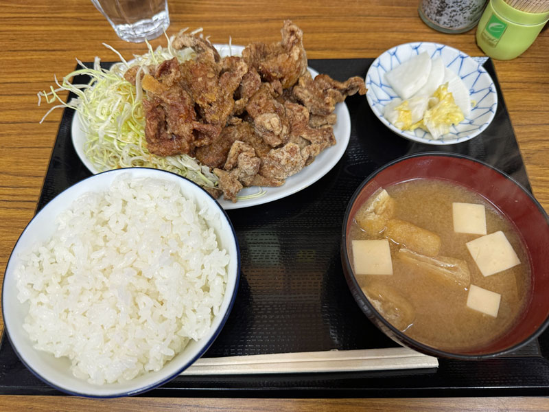 ことぶき食堂 ブタカラ定食