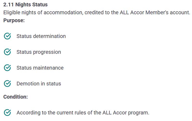 ACCOR ALL Signature 利用規約