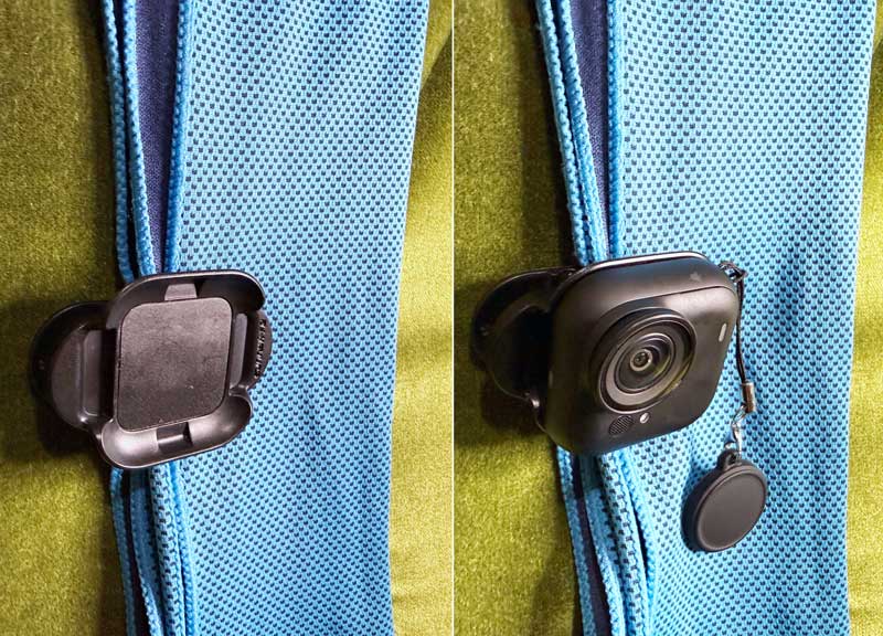 Taoricup Insta360 Go Ultra 対応 バックパッククリップ