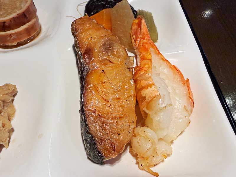 ラビスタ函館ベイ 朝食 炙り焼き