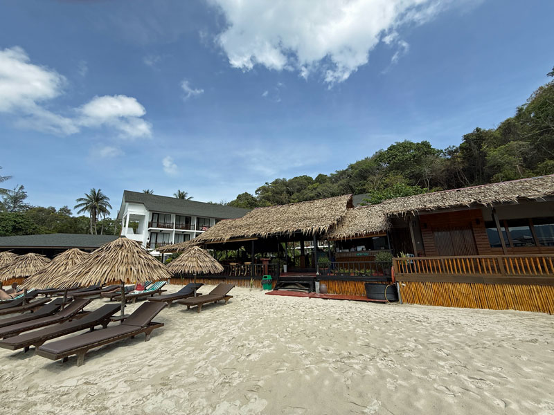 BuBu Resort 外観 プルフンティアン島