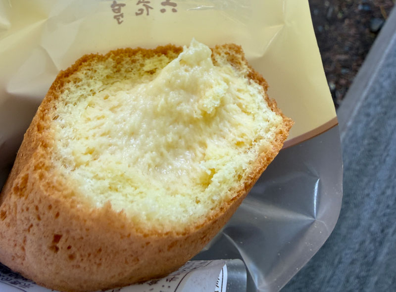 六花亭 神宮茶屋店 いつものアレ カスタード