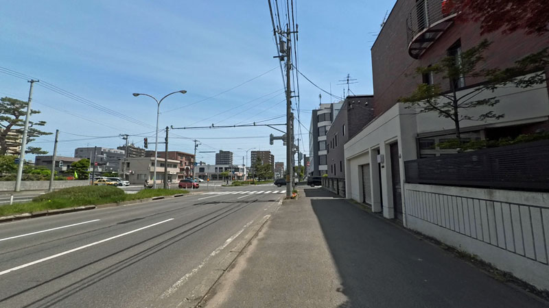 札幌 環状通 歩道