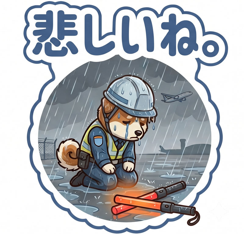 tonogataの旅行スタンプ 悲しいね。