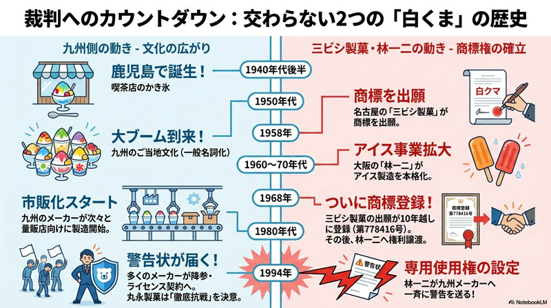 商標 しろくま事件 前夜