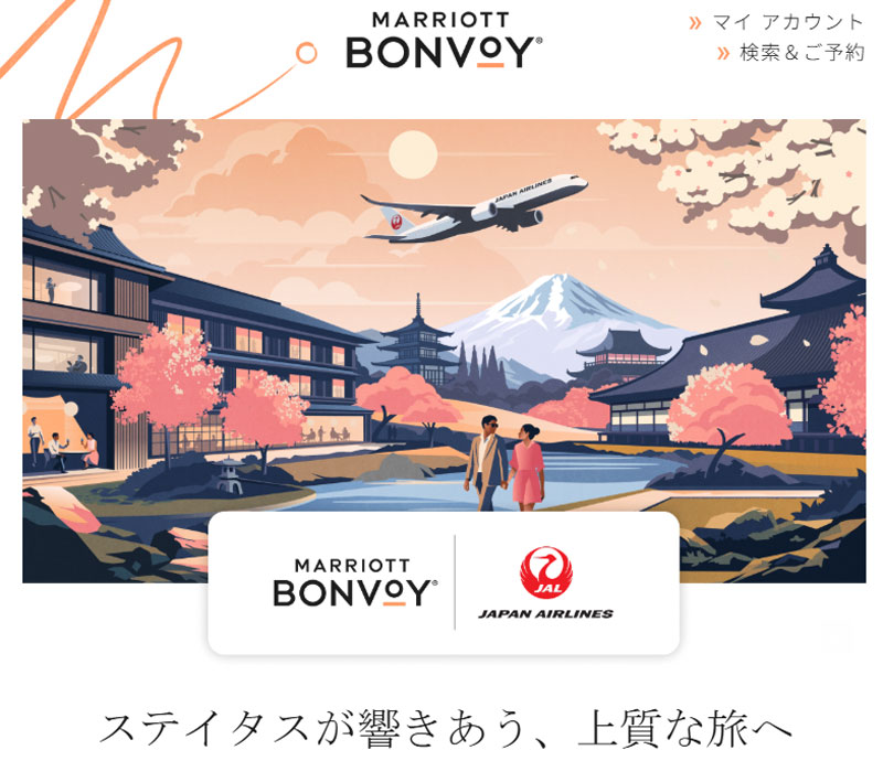 Marriott Bonvoy&JMBプログラム
