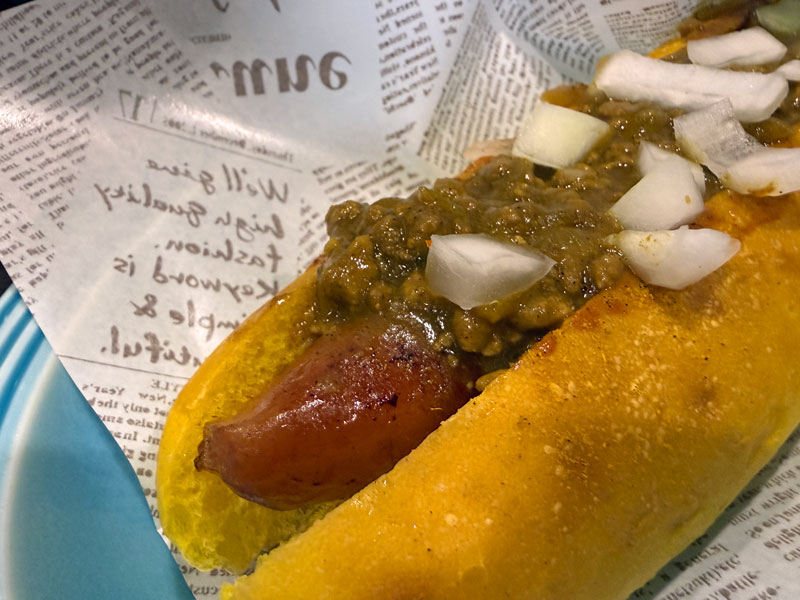 CoCo壱番屋 沖縄北谷国体道路店 キーマカレードッグ 拡大図