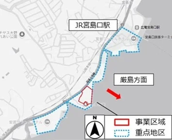 Umiuta Hiroshima 場所