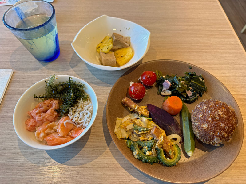 ヒルトン沖縄北谷リゾート 朝食 1日目