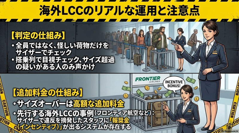 ジェットスター サイザーでの取り締まり