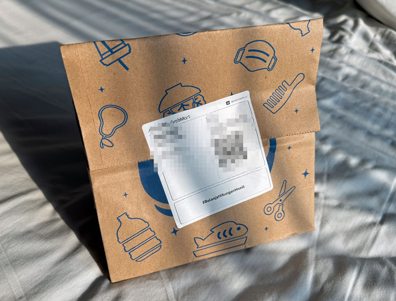GrabMart 梱包された商品