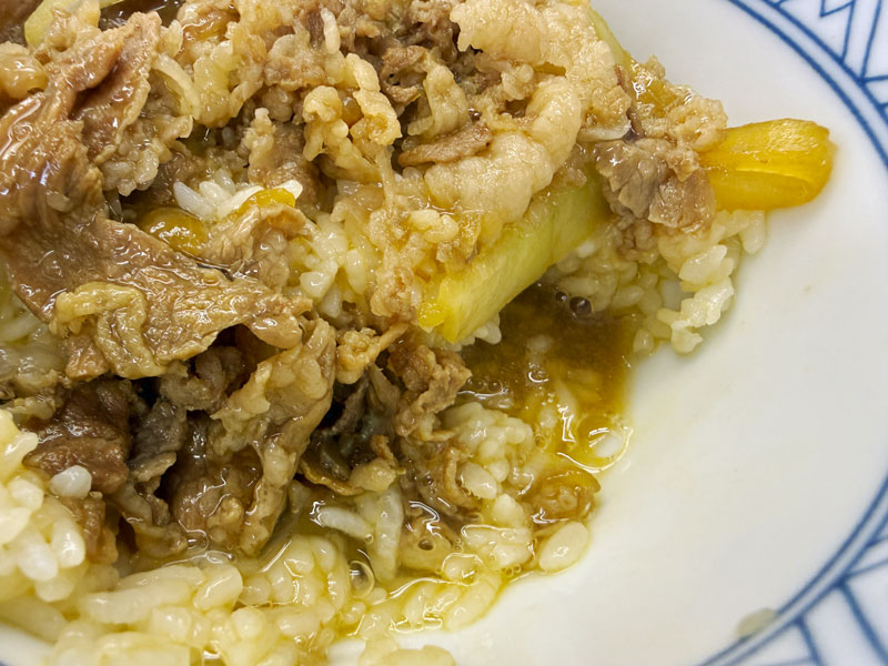 丼太郎 牛丼 汁だく