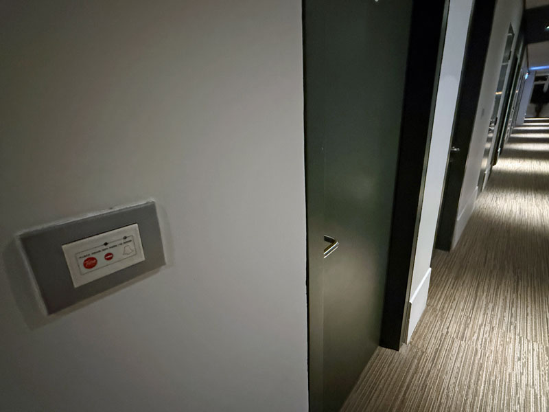 Tune Hotel KLIA-KLIA2 部屋の解錠方法