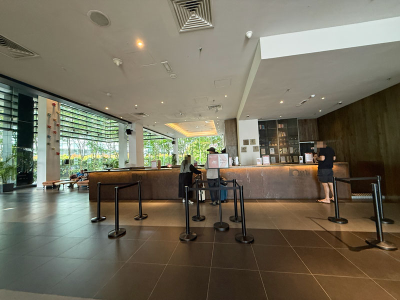 Tune Hotel KLIA-KLIA2 フロント