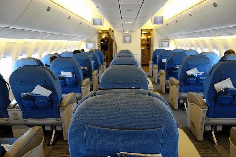 ANAビジネスクラス(羽田-広州)で、「B767-300ER」(214席仕様機/ANA BUSINESS)に搭乗したメモ